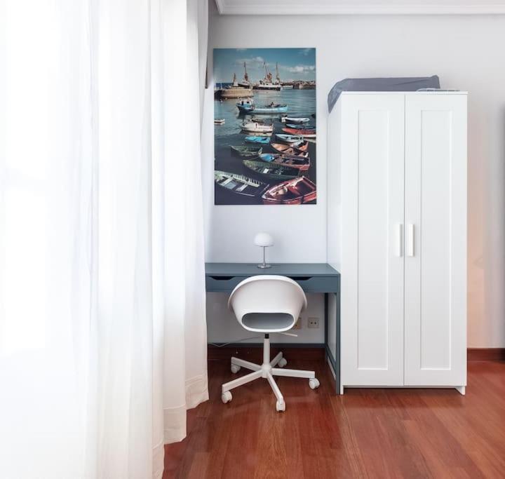 Acogedor Piso En Santurtzi .Parking Privado Apartment Luaran gambar