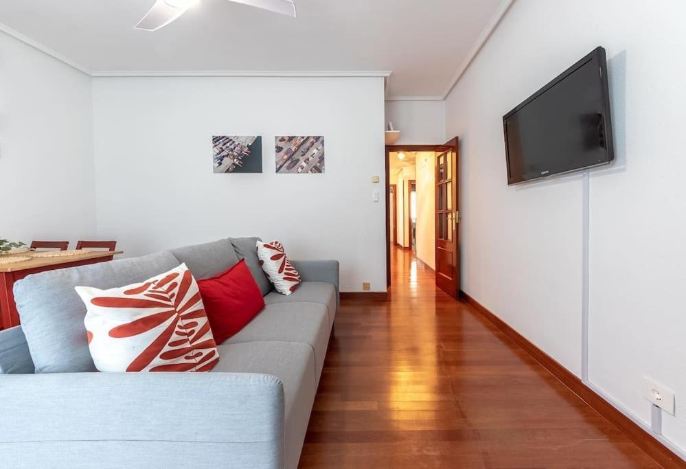 Acogedor Piso En Santurtzi .Parking Privado Apartment Luaran gambar