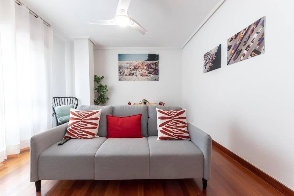 Acogedor Piso En Santurtzi .Parking Privado Apartment Luaran gambar